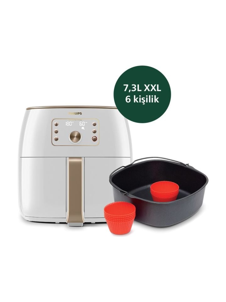 Philips Airfryer XXL HD9870/20 Premium 7.3 lt Yağsız Fritöz