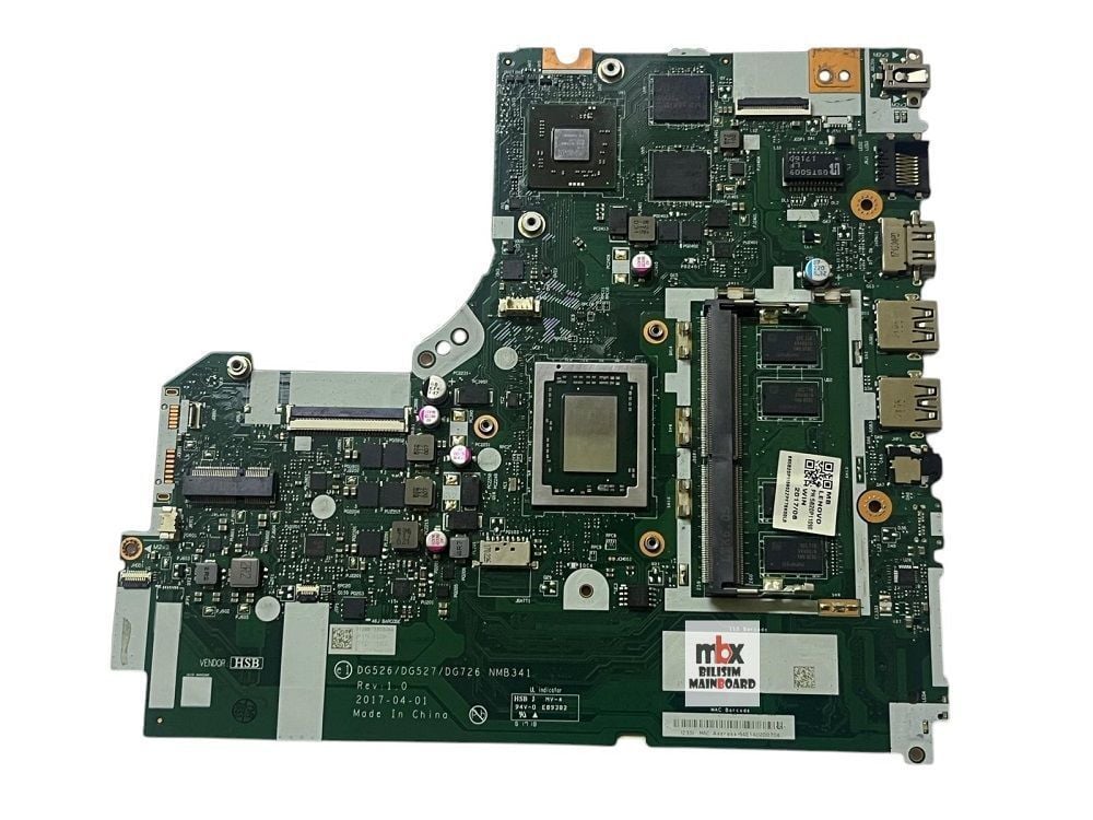Lenovo Ideapad 320-15ISK 320-15ABR 320-15IAP 320-15AST 320-14IKB 320 80XR Notebook Anakart DG526/DG527/DG726 NMB341