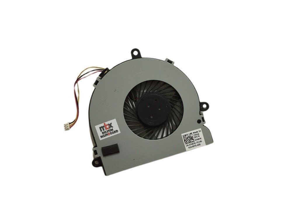 Dell Inspiron P28F 15 3537 3521 P28F Orijinal Cpu Soğutucu Cooling Fan