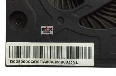 Acer Aspire E1-510 E1-570 E1-531 E1-532 E1-552 E1-572G E1-530 E1-530G DC28000CQD0T 3 Pin Laptop Cpu Fan