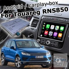 VW Touareg RNS 850 için Kablosuz Apple CarPlay Uygulaması