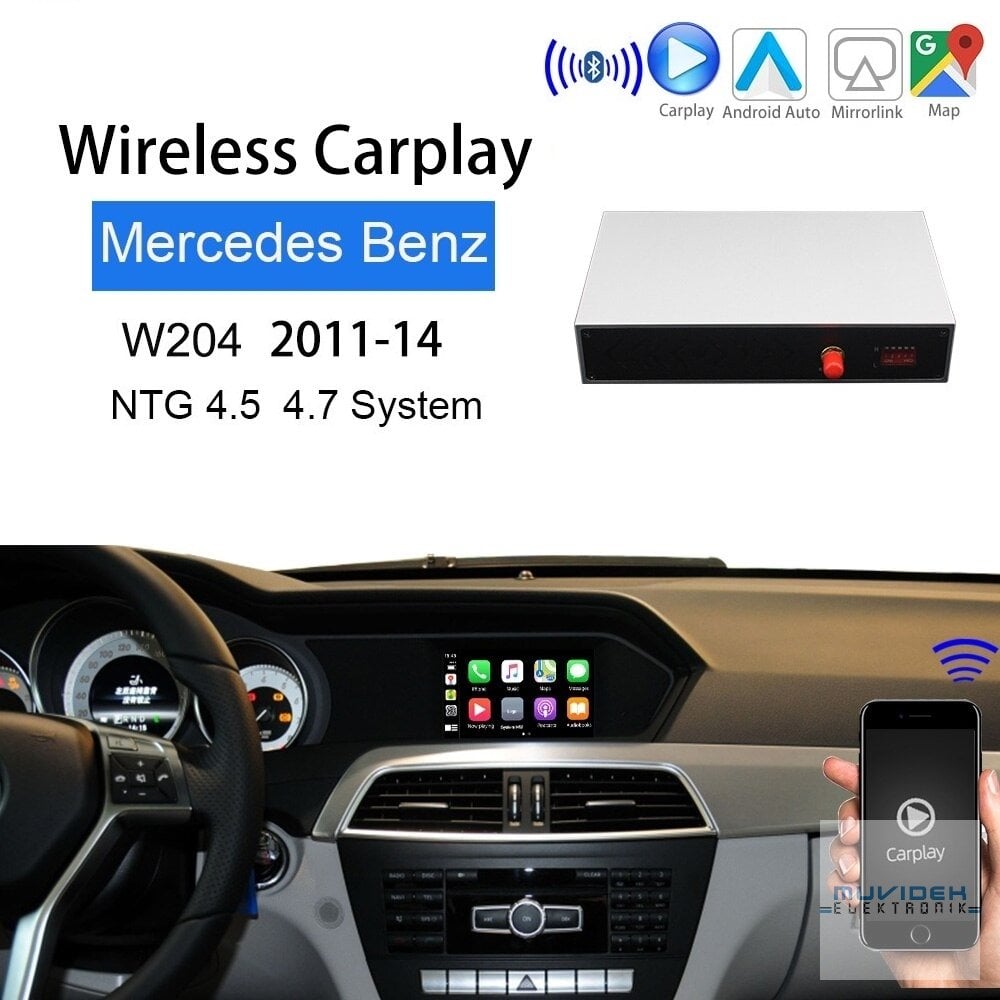 Mercedes Benz W204 Apple CarPlay Uygulaması