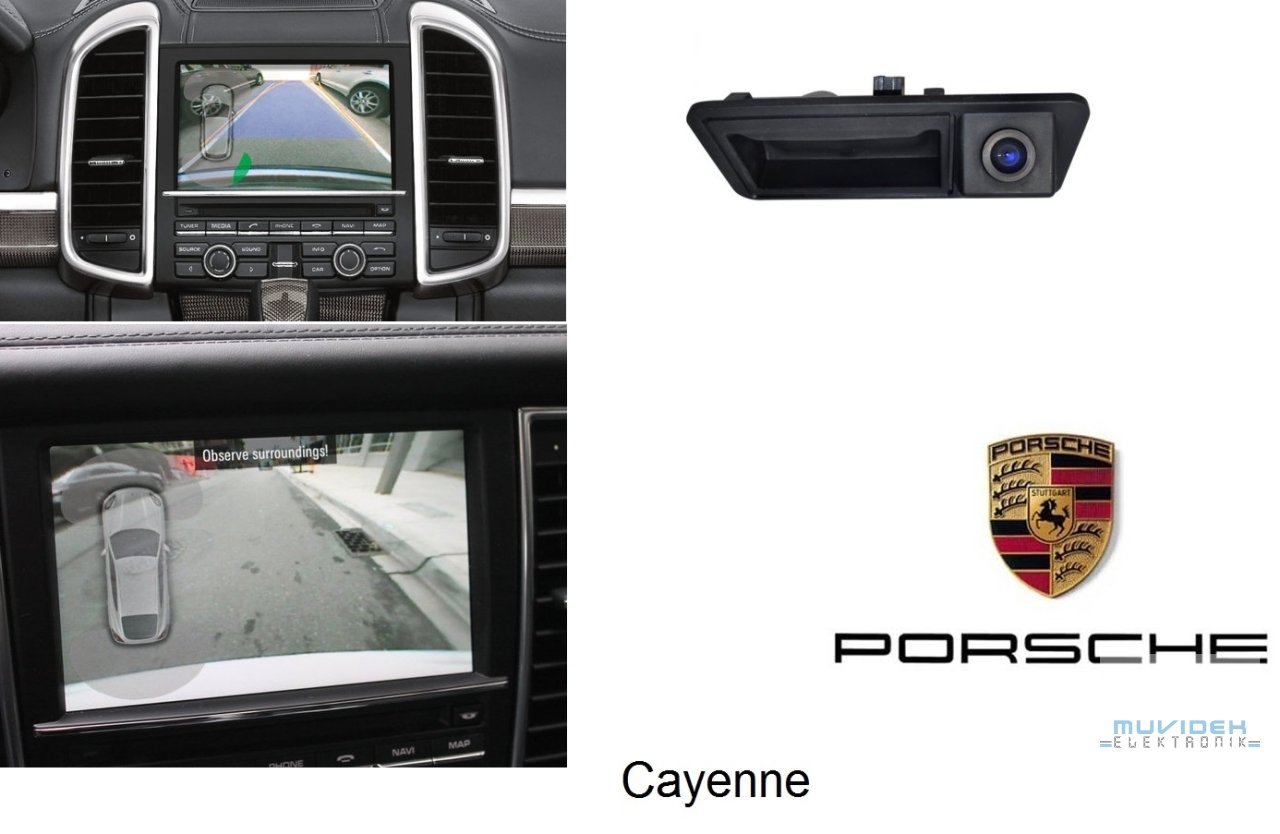 Porsche Cayenne Geri Görüş Kamerası