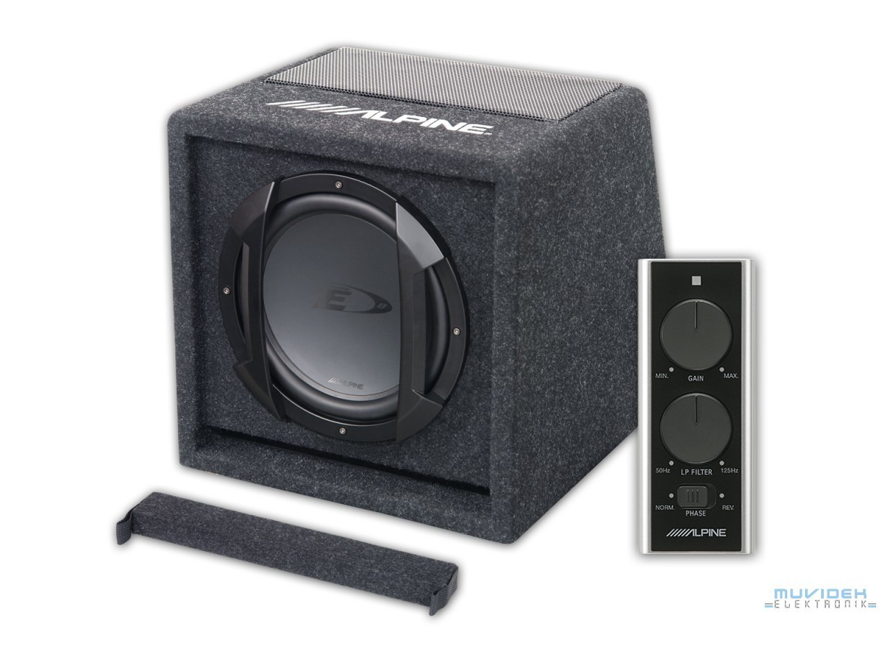 Alpine SWE 815 (20cm) Amplifikatörlü Subwoofer Kutusu