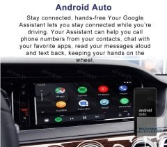 Mercedes W222 S Kasa (2014-2020) araçlar için Kablosuz Apple CarPlay ve Android Auto Uygulaması