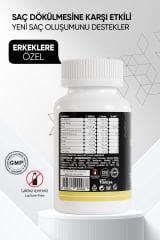 BMH X-Man Plus Saç Güçlendirici Tablet 60 Adet ( Keratin + Saw Palmentto )