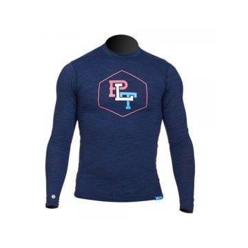 PROLIMIT RASHGUARD PLT LOGO KOYU MAVİ 50 UV KORUYUCU LİKRA