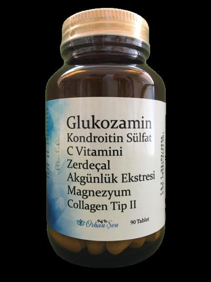 Glukozamin Kondroitin Sülfat Collagen Tip II 90 Tablet