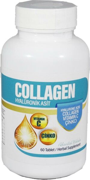 Collagen Hyalüronik Asit 60 Tablet