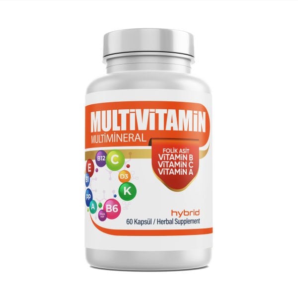 Multivitamin  Multimineral  60 Kapsül