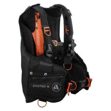 Apeks Exotec-S Siyah/Turuncu Seviye Yeleği BCD