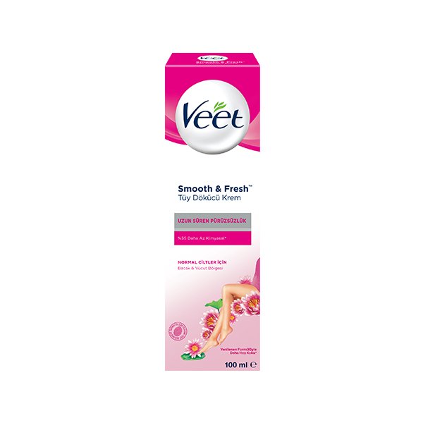 Veet Smoot & Fresh Tüy Dökücü Krem 100 ml Normal Cilt