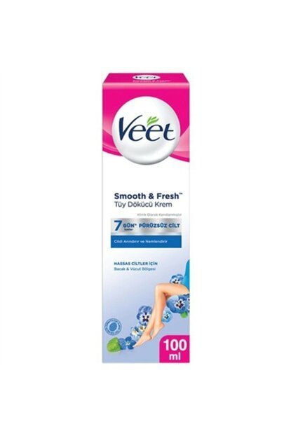 Veet Smoot & Fresh Tüy Dökücü Krem 100 ml Hassas Cilt