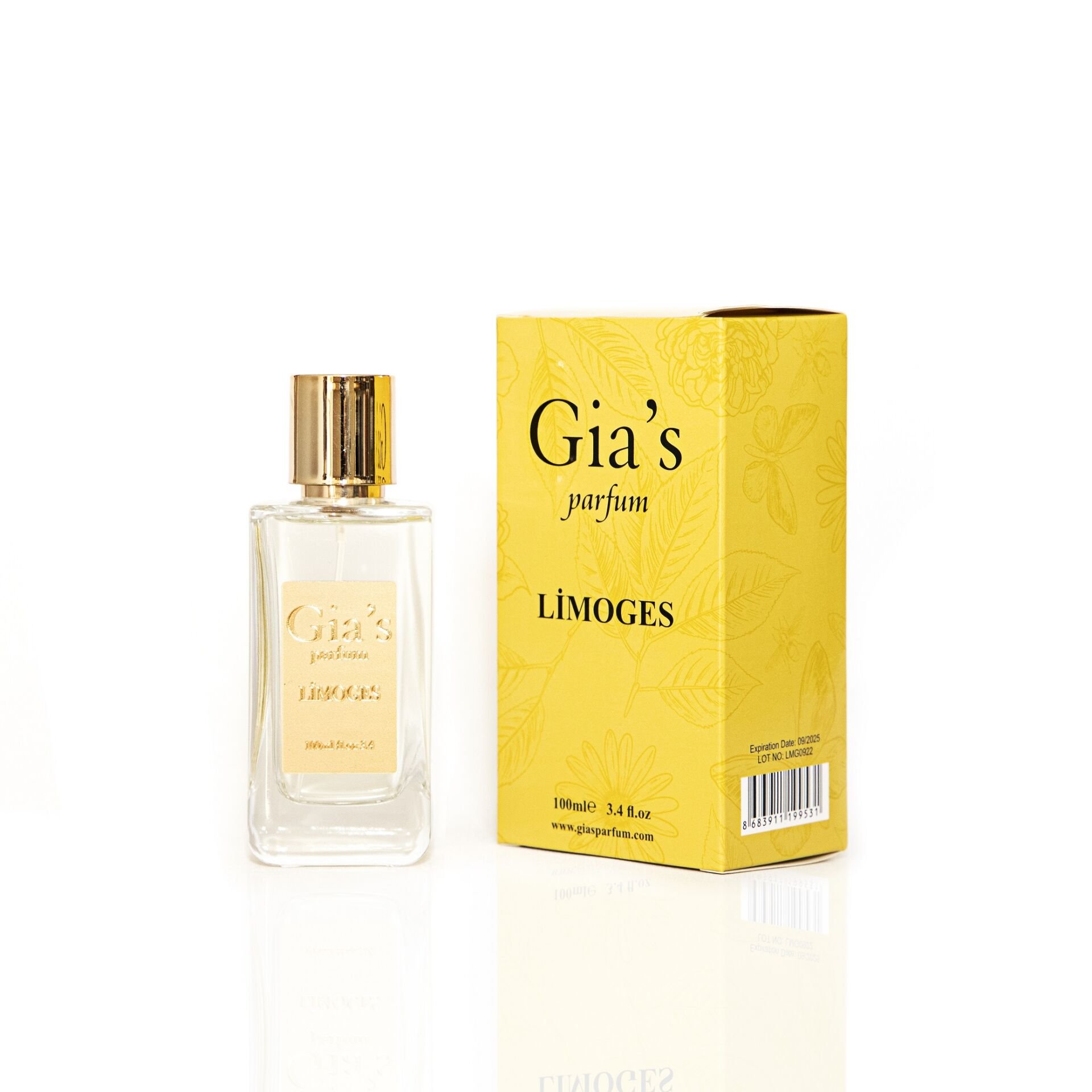 Gia's Limoges Unisex Parfüm 100 ML