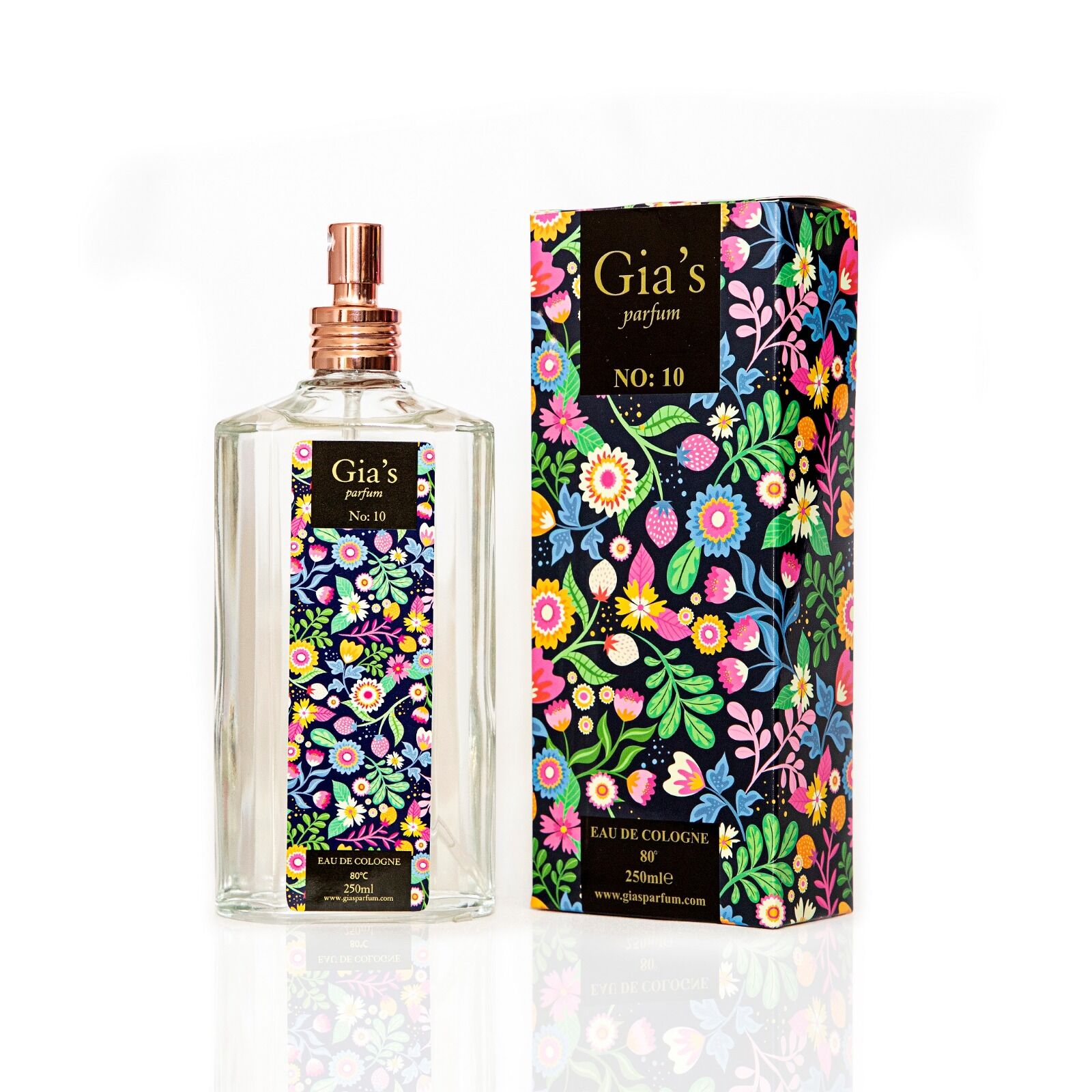 Gia's Parfüm Esanslı Eau De Colegne 250 Ml No 10