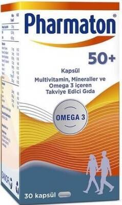 Pharmaton 50 Plus 30 Kapsül