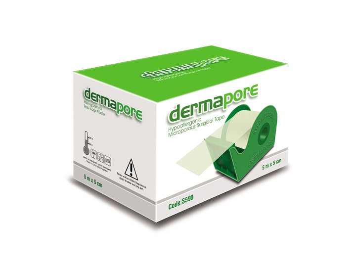 Dermapore Hipoalerjenik Nonwoven Kağıt Flaster 5m*5cm