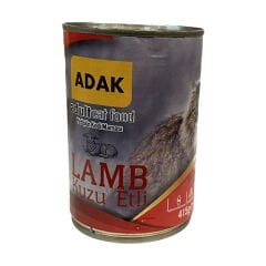 Adak Kuzu Etli Yetişkin Kedi Maması Konserve 415g