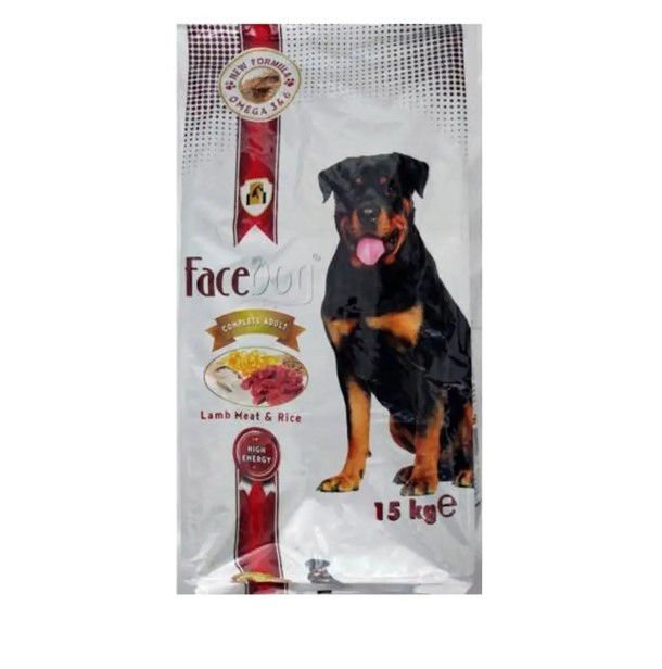 Facedog Basic Kuzu Etli ve Pirinçli Yetişkin Köpek Maması 15 kg