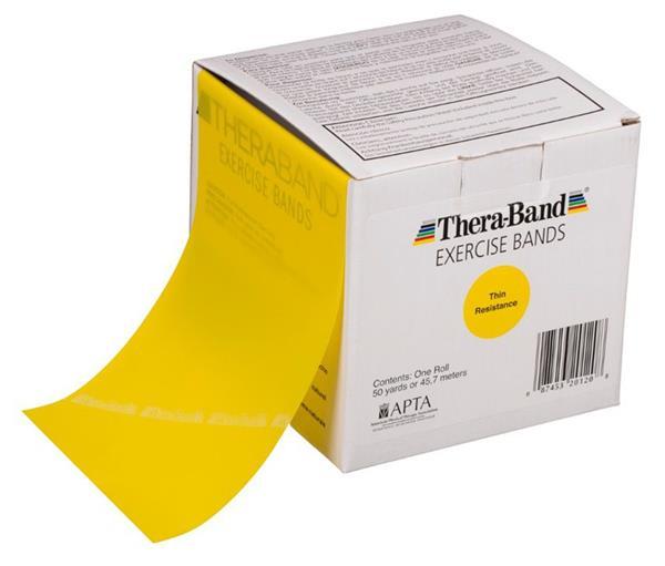 TheraBand Exercise Band 45.5 Mt Thin Yellow 50120