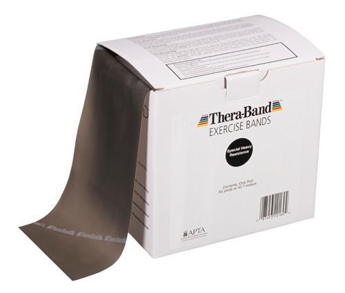 TheraBand Exercise Band 45.5 Mt Special Heavy Black 50160