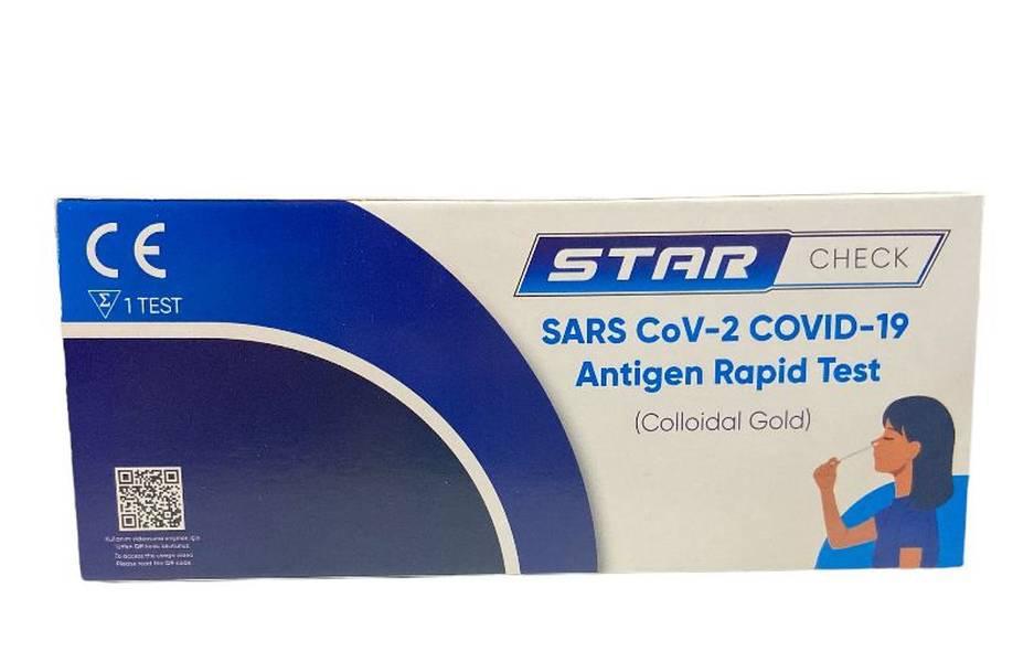 Star Check Sars Covid 19 Rapid Antigen Hızlı Test Kiti 1 Adet