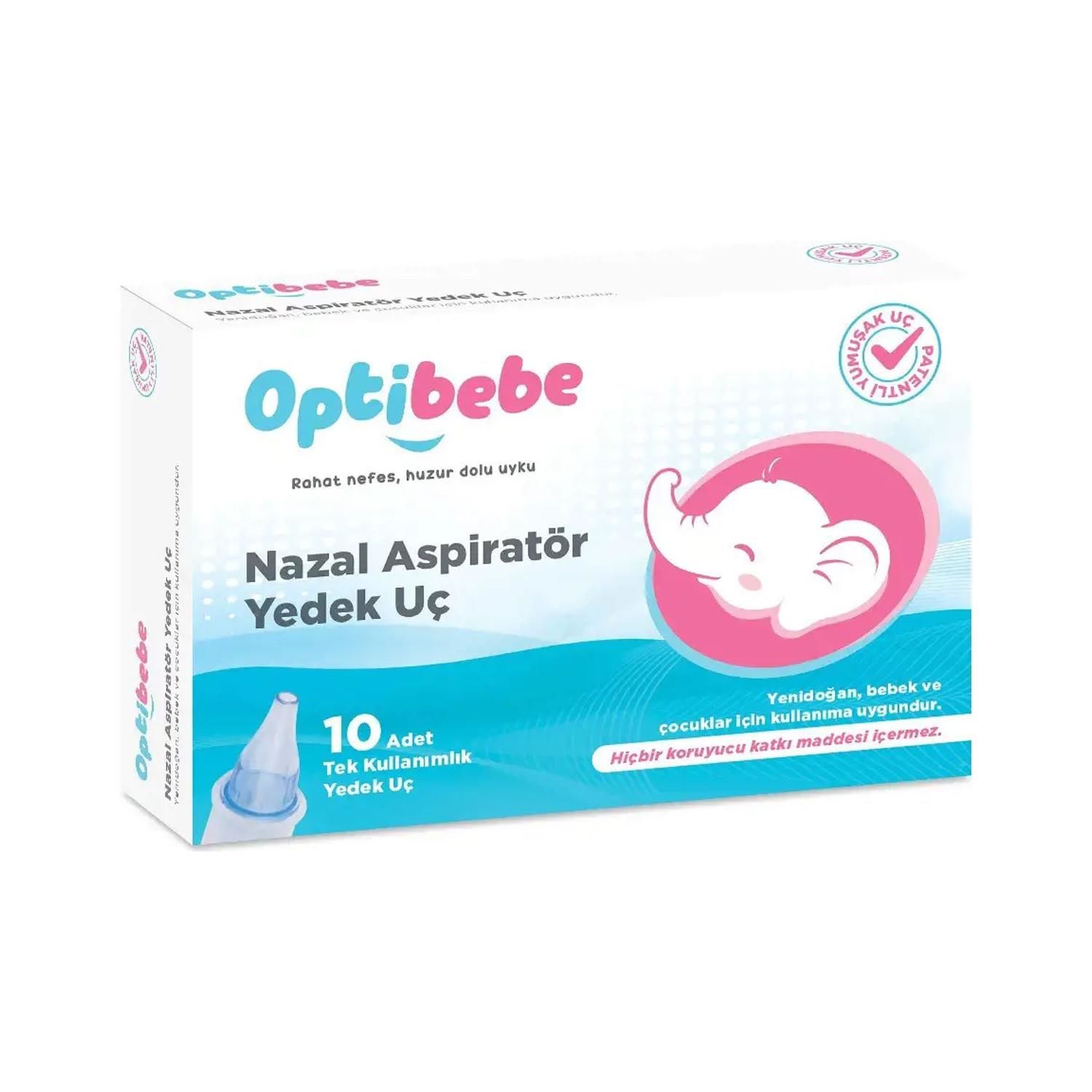 OPTİBEBE Burun Aspiratörü Yedek Ucu