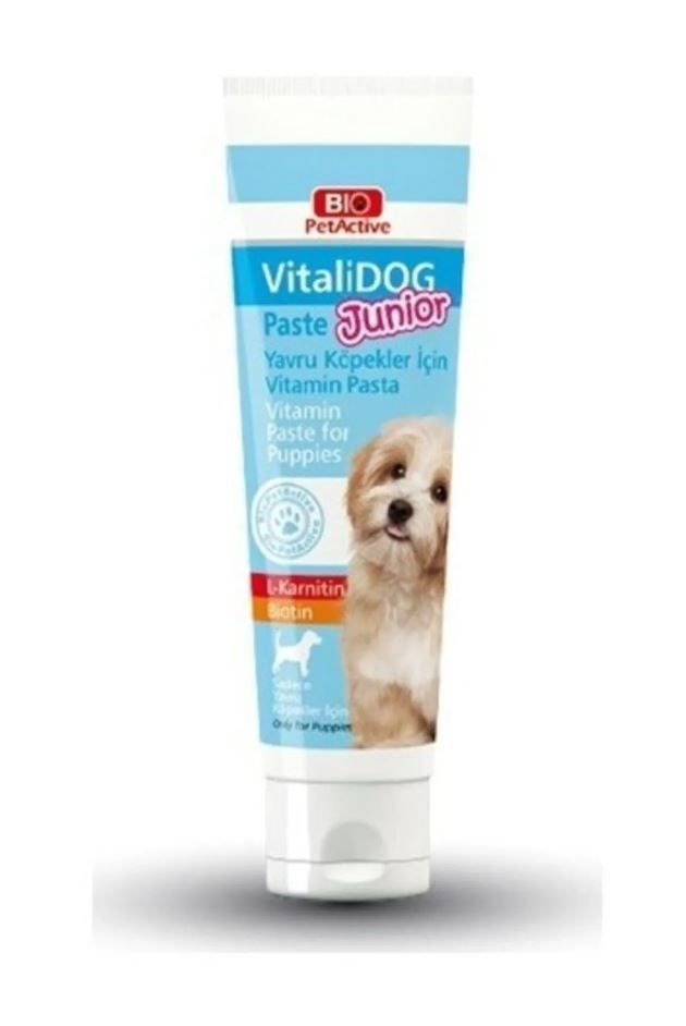 Bio PetActive Vitalidog Paste Junior 100 ml (YAVRU KEDİLER İÇİN VİTAMİN PASTE)