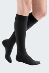 Medi 240-5/A Duomed CCL2 Dizaltı-Burnu Açık Siyah Varis Çorabı