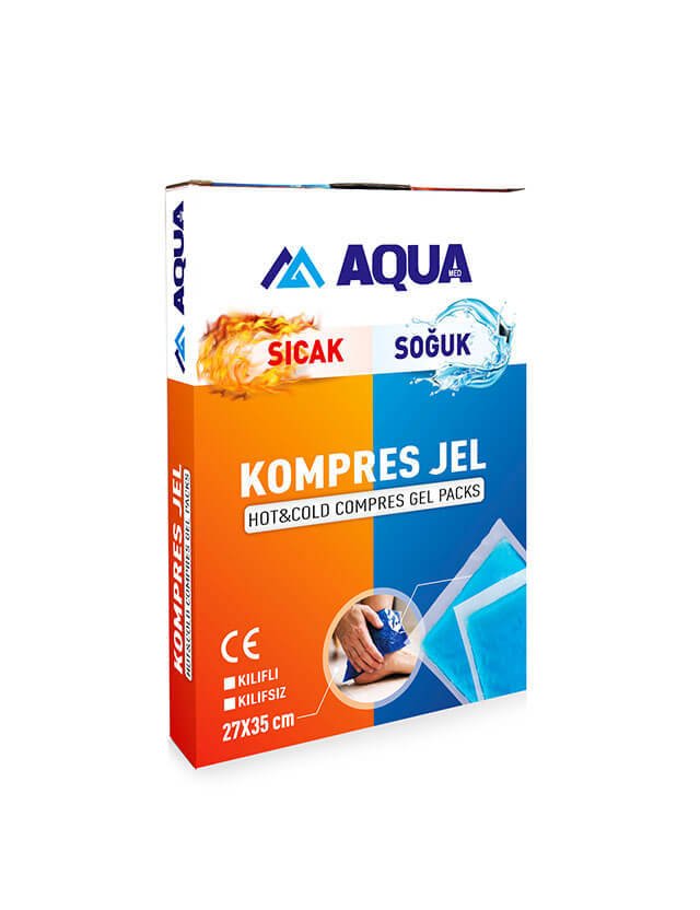 Aqua Sıcak Soğuk Termo Jel Kompres 26cm x 35cm