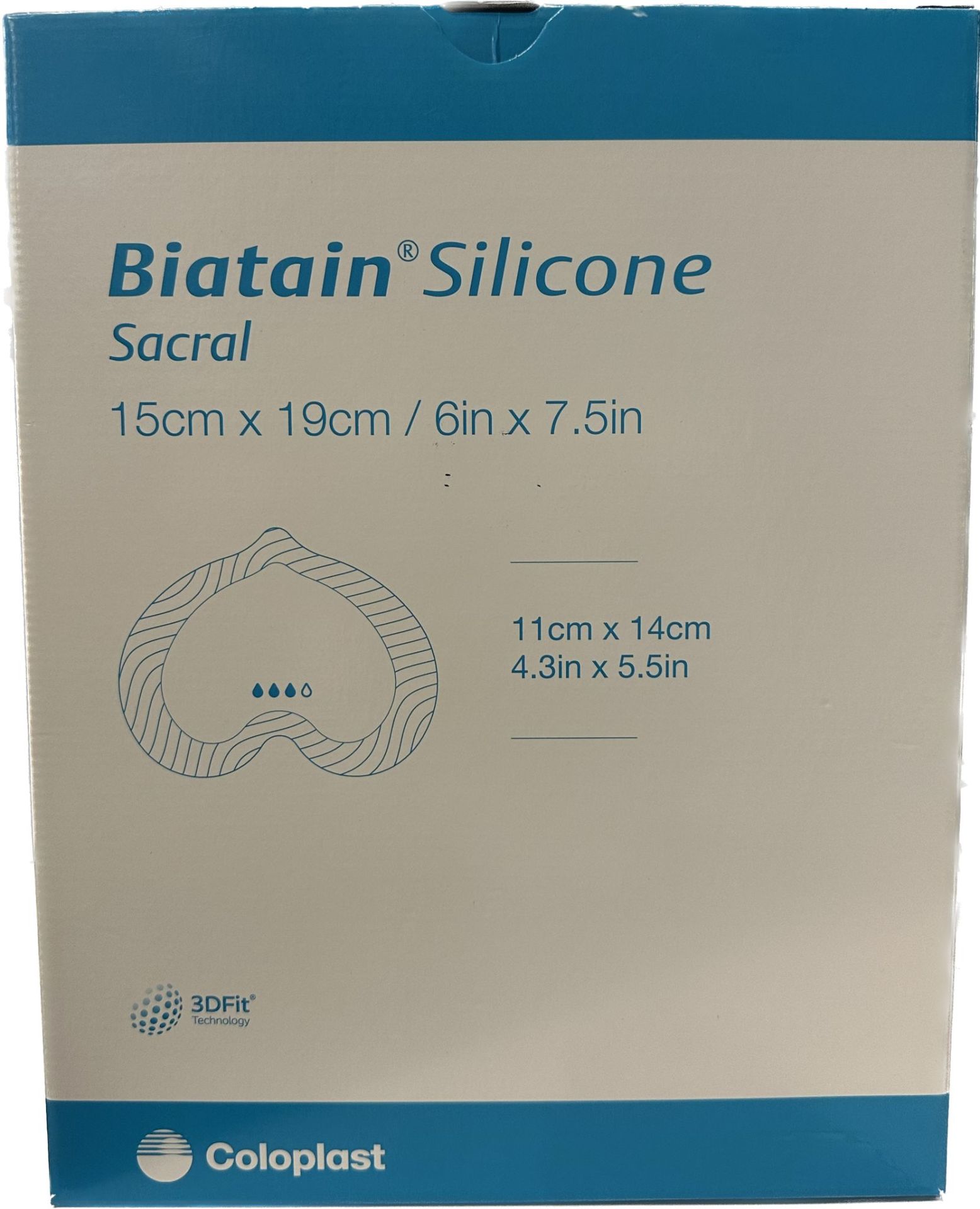 Coloplast Biatain 15x19 Yapışkanlı Silikon Yara Örtüsü 1 Adet