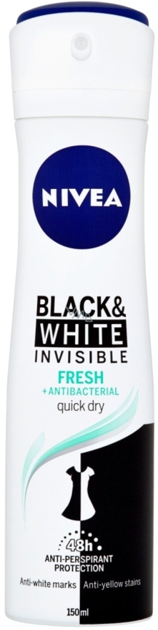 Nivea Invisinle Black and White Fresh Kadın Deodorant 150 ml
