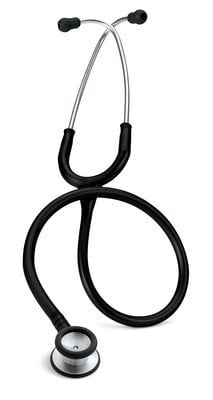 3M Littmann Classic II Pediatrik Stetoskop Standart Bitişli Dinlenme Çanı Siyah 28 inç 2113