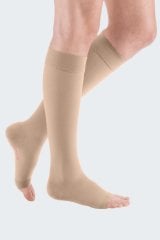 Medi 140-A Duomed CCL1 Dizaltı-Burnu Açık Ten Varis Çorabı