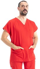 Dr Greys Model Likralı Erkek Kırmızı Takım