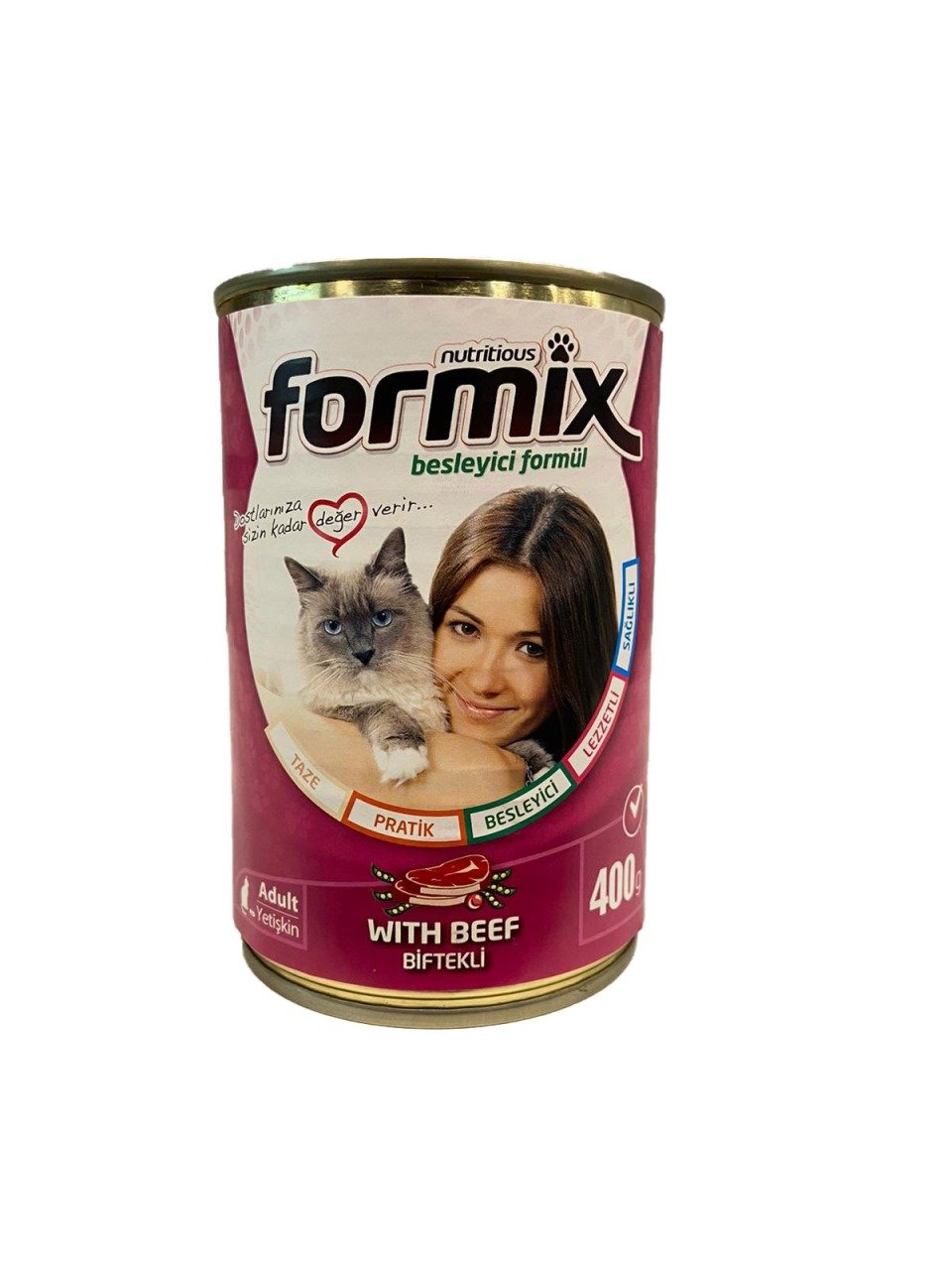 Formix Biftekli Kedi Konservesi 400 Gr