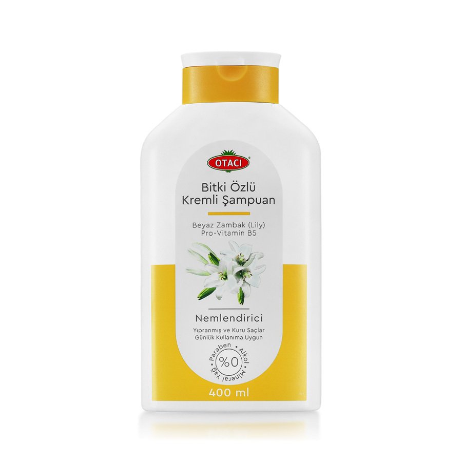 Otacı Bitki Özlü Nemlendirici Şampuan Beyaz Zambak 400 ml