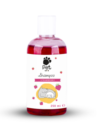 Pet Love Eco Kedi Köpek Şampuan Strawberry 250 ml