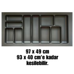 Kaşıklık 97x49 Strong Gri