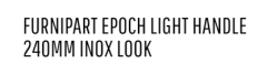 Furnipart Kulp Epoch 224mm Light İnox