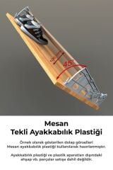 Mesan Shocab Tekli Ayakkabılık Beyaz