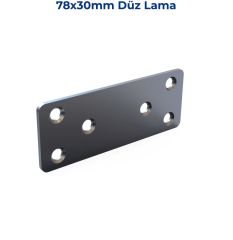 Mesan Düz Sac 2mm 30x78mm Çinko