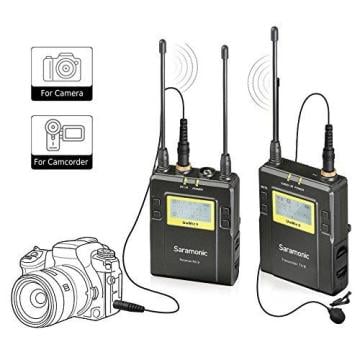 Saramonic UwMic9 (RX9+TX9) Wireless Yaka Mikrofonu Kablosuz Mikrofon