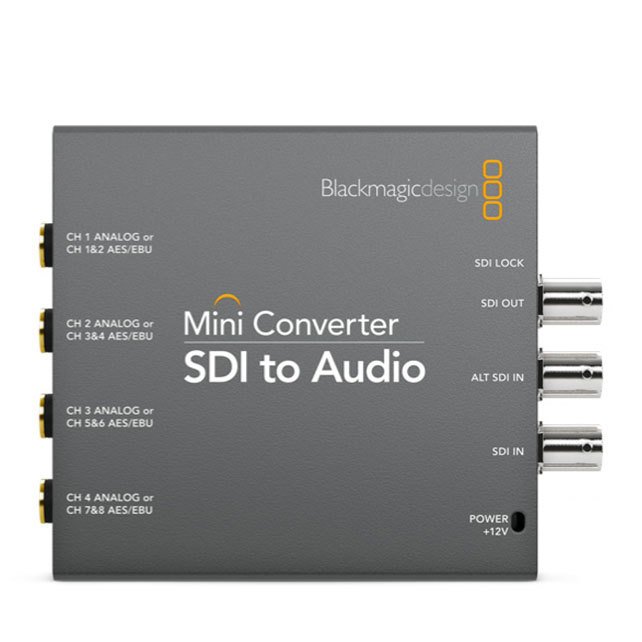 Blackmagic Design Mini Converter - SDI to Audio