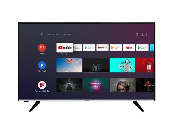 Regal 50' 126 Ekran 4K Ultra HD Uydulu Smart Android Silver Led TV