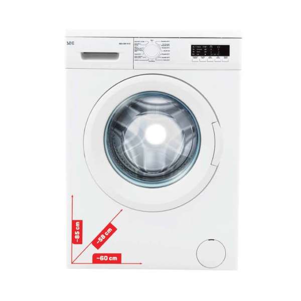 Seg CM 10 Kg 1200 Devir Beyaz Çamaşır Makinesi