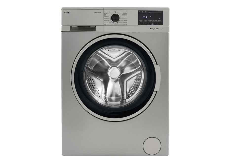 Regal CMI G 8 Kg 1000 Devir Gri Çamaşır Makinesi