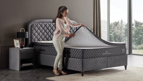 Yataş Puffy Multi Master Baza Yatak Başlık Set