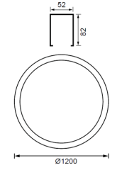 Lineer Led Armatür 65W 4000K