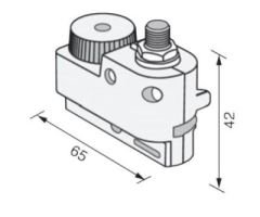 JR050 Monofaze Ray Adaptörü